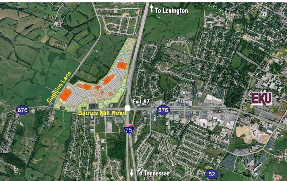 Richmond Centre: Barnes Mill Road & I-75, Richmond, KY 40475